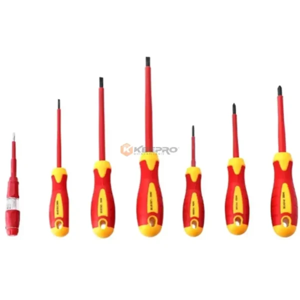 JEU TOURNEVIS ELEC POCHETTE 7PCS BARSINU