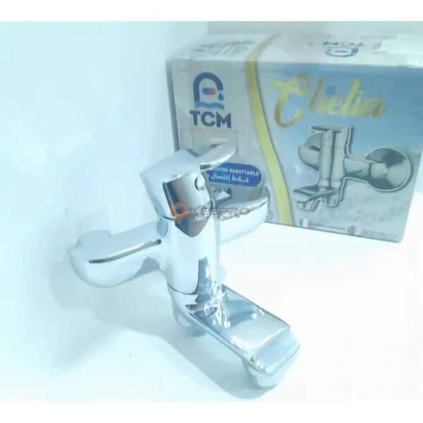 MITIGEUR WC BAIGNOIR 10 LUX CHROME CHELIA TCM-202402 TCM