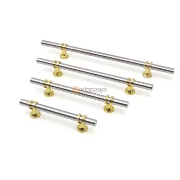 POIGNE MEUBLE COSTALE CHROME-DORE 128-200MM