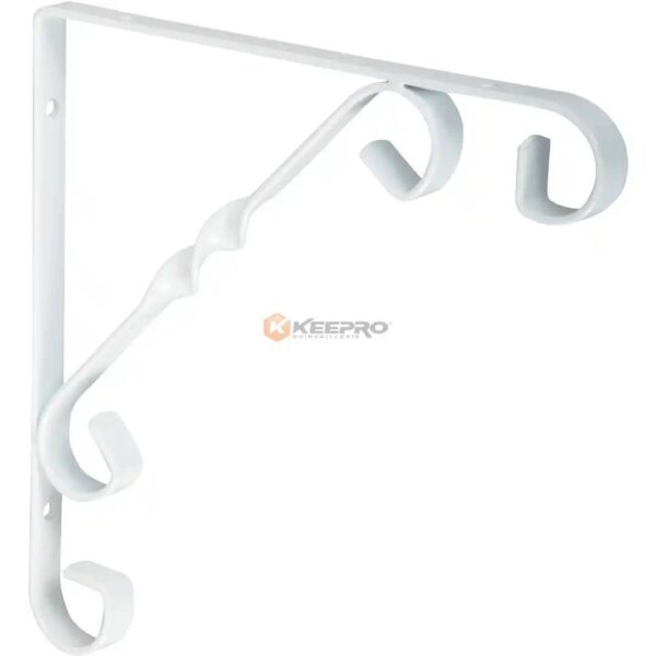 SUPPORT ETAGERE STYLE 15X15 BLANC