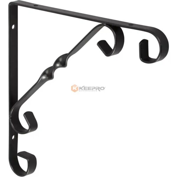 SUPPORT ETAGERE STYLE 25X25 NOIR