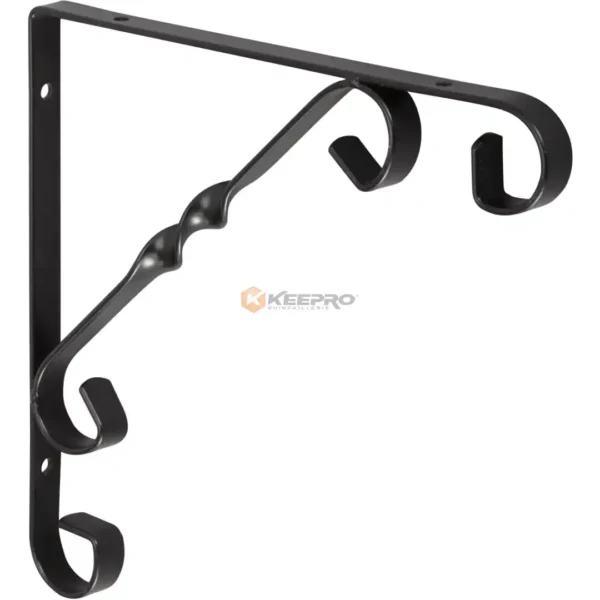 SUPPORT ETAGERE STYLE 25X25 NOIR