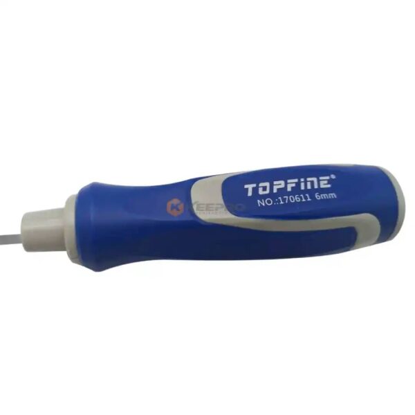 TOURNEVIS 2F SIMPLE 6X100 BLEU-GRIS TOPFINE