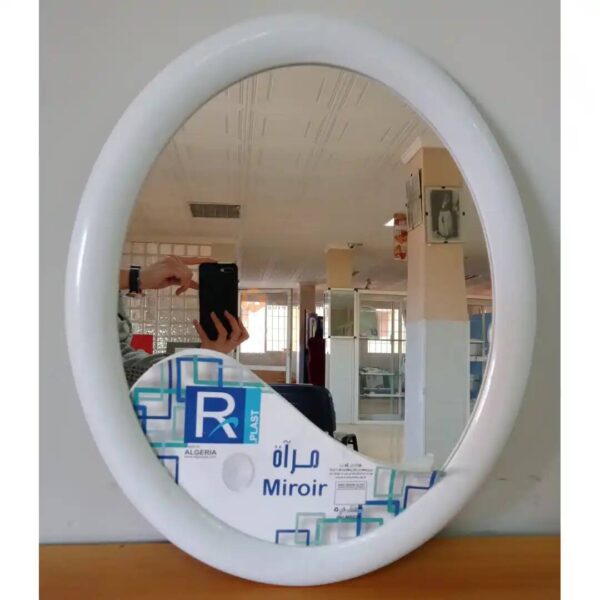 MIROIRE SDB PLAST SIMPLE OVAL REGIN PLAST