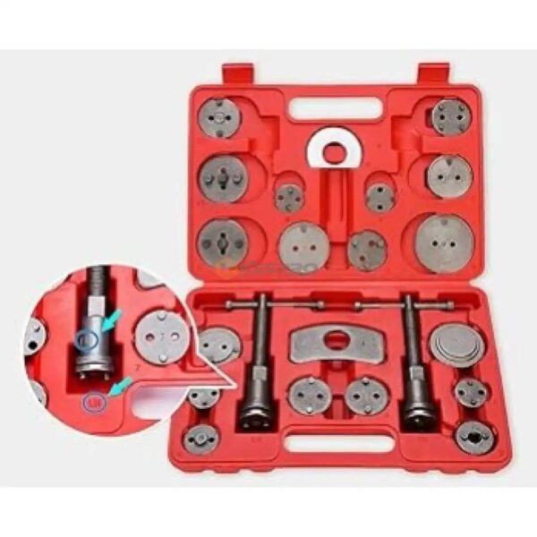 ARRACHE PISTON PLAQUETTE DE FREIN MECANIQUE A BRAS 21PCS VALISE OPTIMUS /BRAVO