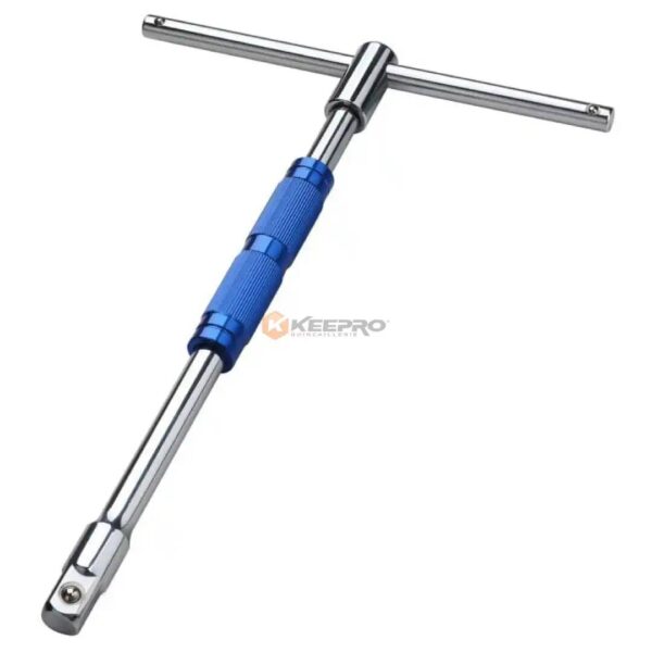 BRAS DOUILLE REGLABLE 1/2" DEMONTABLE LONG 200X300MM CHROME TKD