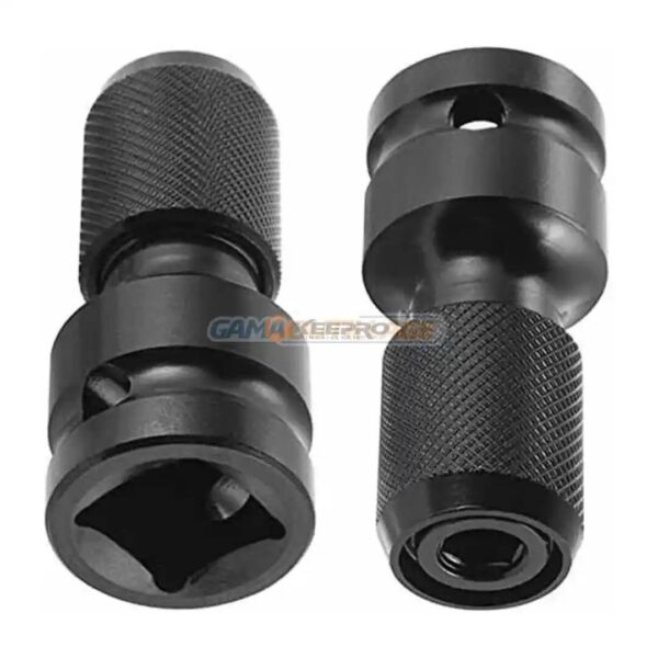 PORTE EMBOUT ADAPTATEUR BOULONNEUSE 1/2 - 1/4 NOIR WEIXINFENG
