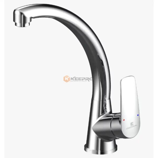 MITIGEUR EVIER MONO LUX CHROME AMEN ENG