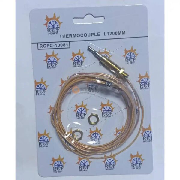THERMOCOUPLE CUIS 120CM COSSE+FICHE PLAT COUDE RCFC-10081