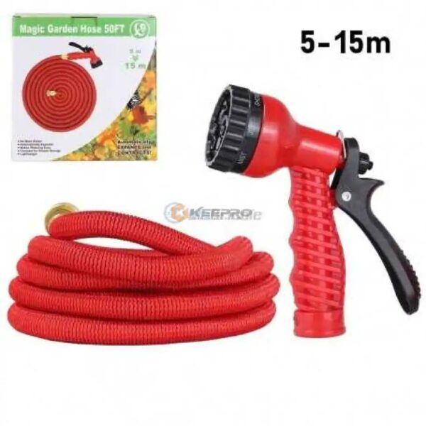 TUYAU ARROSAGE MAGIC  50FT= ENV 15M BOITE 1ER CHOIX