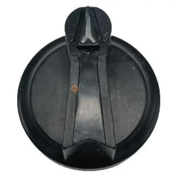 BOUTON RECHAUD /CHAUFFAGE SANS CHEMINE NOIR SIMPLE
