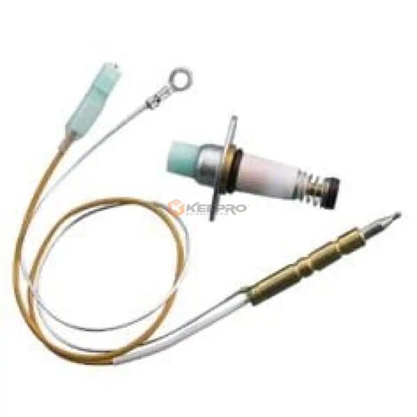 THERMOCOUPLE CHAUFFAGE MURALE 80 + BOBINE 2V VERT