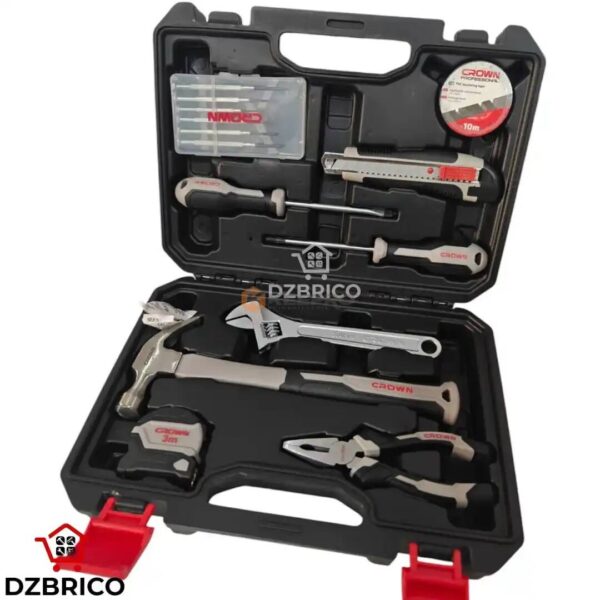 CAISSE A OUTIL COMPLET 14PCS VALISE CPHTS-BXA14 CROWN