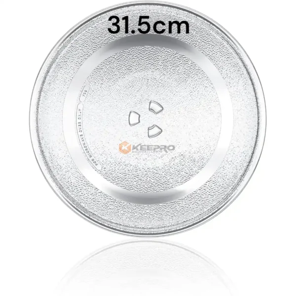 ASSIETTE MICRO-ONDES EN VERRE 315MM