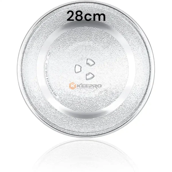 ASSIETTE MICRO-ONDES EN VERRE 280MM