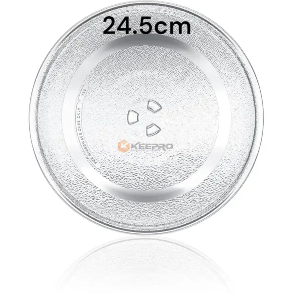 ASSIETTE MICRO-ONDES EN VERRE 245MM