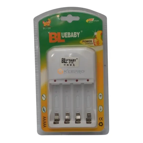 CHARGEUR PILE 4P R3/R6 BL-06 BLUE BABY