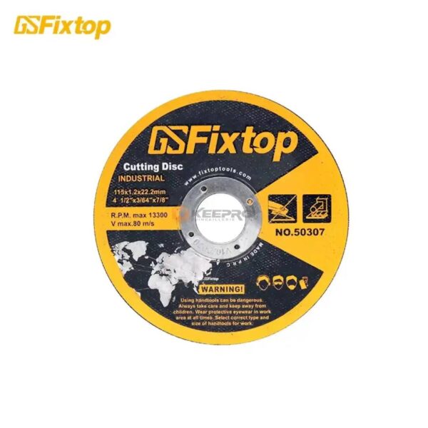 DISQUE INOX 1MM 115 NO.50322 FIXTOP