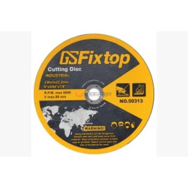 DISQUE INOX 2MM 230 FIXTOP