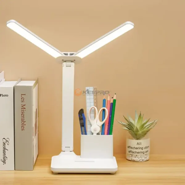 LAMPE BUREAU 3P RECHARGABLE GIRAFFE LONG DOUBLE RECTANGLE A8