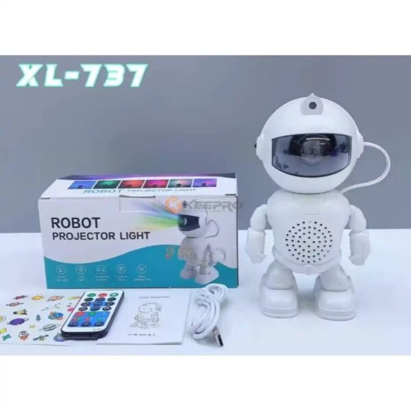 LAMPE JEU DE LUMIERE BLUETOOTH STYLE ASTRONAUT MM USB+TEL XL-737 NEBULA