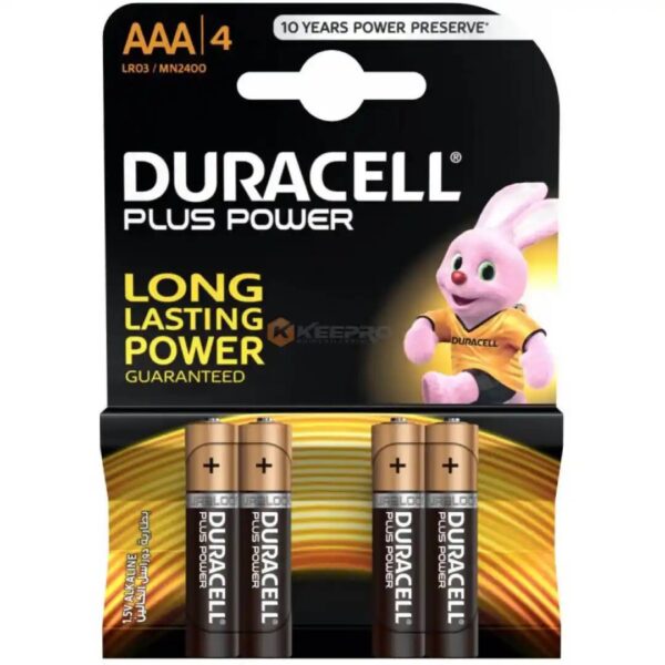 PILE R3 J4PCS DURACELL