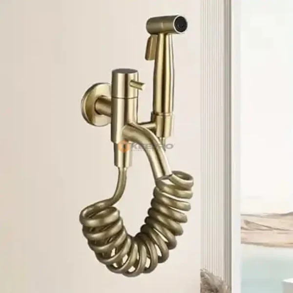 ROBINET ABLUTION DOUBLE SERVICE+DOUCHET+ FLEXIBL DORE ITALYVIEIR