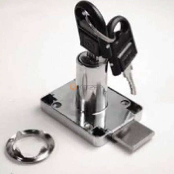 SERRURE TIROIR 2 TOUR CANON LONG GM 40X50 ALUM CLE PLIANT XIAOBOSHI