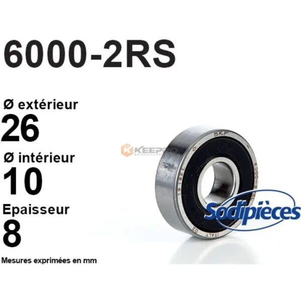 ROULEMENT 6000