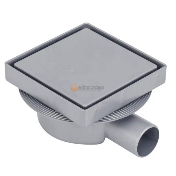 SIPHON COUR INOX 10X10 COUDE ENCASTRE S50 NOVA SLM