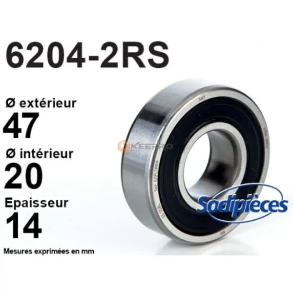 ROULEMENT 6204