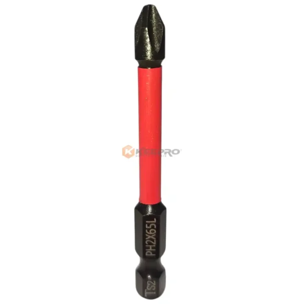 EMBOUT 4 COIN PH2X65MM BLEU/NOIR-ROUGE TA011215 REX