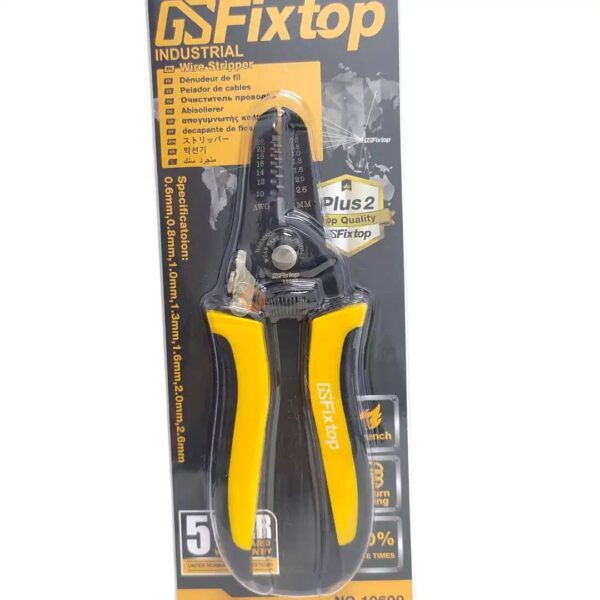 PINCE A DENUDER 1 FONC N° 7" 0.6-2.6MM NO.10600 FIXTOP