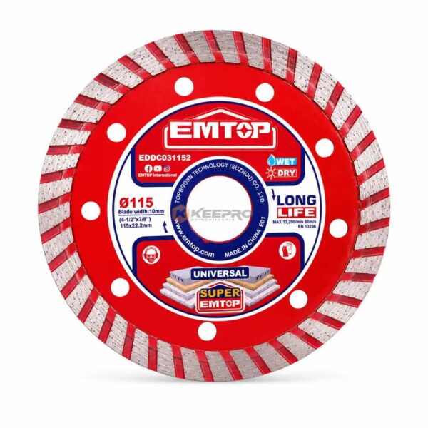DISQUE DIAMOND 115 TURBO SUPER EMTOP