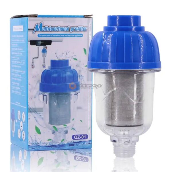 FILTRE A EAU CHAUFFE -EAU 15/21 TAMIS INOX ZQ-01 MULTIFUNCTIONAL PREFILTER
