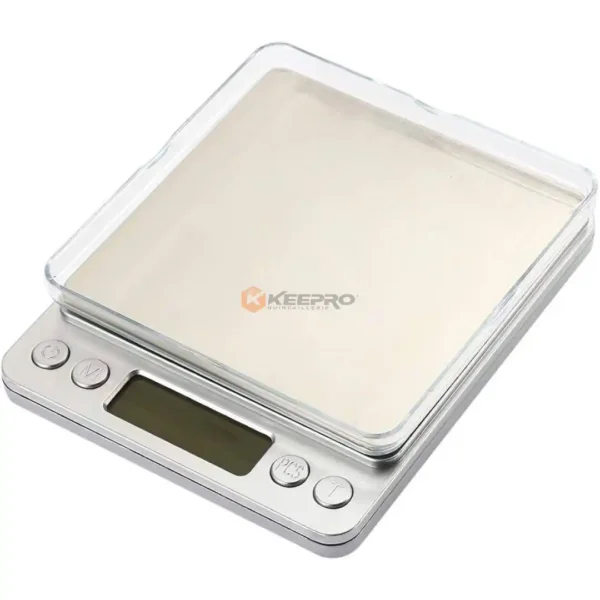 BALANCE CUISINE ELEC INOX 5KG COMPT PCS I-2000 DIGITAL PLATFORM SCALE