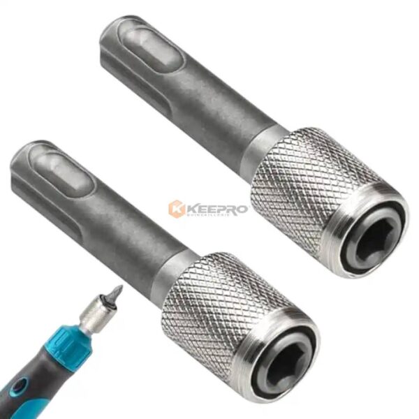 PORTE EMBOUT ADAPTATEUR VISSEUSE SDS PLUS CHROME CONIQUE SL-T5242 SL