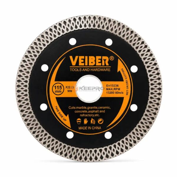 DISQUE DIAMOND UNIVERSEL 4.5" 115 TURBO 8192 VEIBER