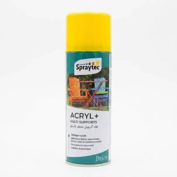 SPRAY JAUNE SP02 BRICO SPRAYTEC