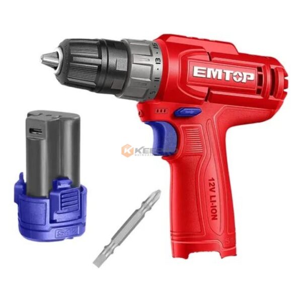 VISSEUSE 12V TYPE-C ECDL12456 EMTOP