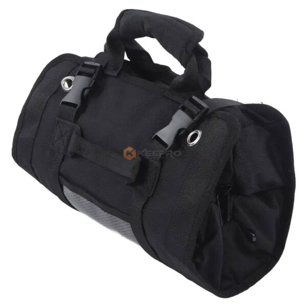 POCHETTE PORTE OUTIL CABA  + POCHES + FERMETEURE 30CM NOIR 7683-2