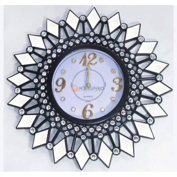 HORLOGE ROND 480 CRYSTAL DECORE COULEUR 9102BZ-G AYB