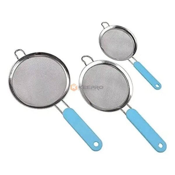 PASSOIRE AU LAIT PLAST INOX 3PCS NINGSHENG