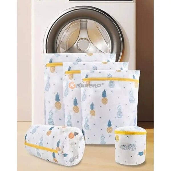 PORTE CHAUSSETTE /LINGE MACHINE A LAVER FILET 5PCS LAUNDRY BAG N-46-74 FIRLA