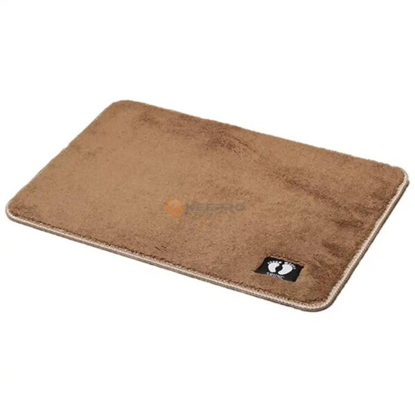 TAPIS ENTRE WELCOME ANTI-DERAP FOURRURE UNI RECTANGLE 40X60 BND