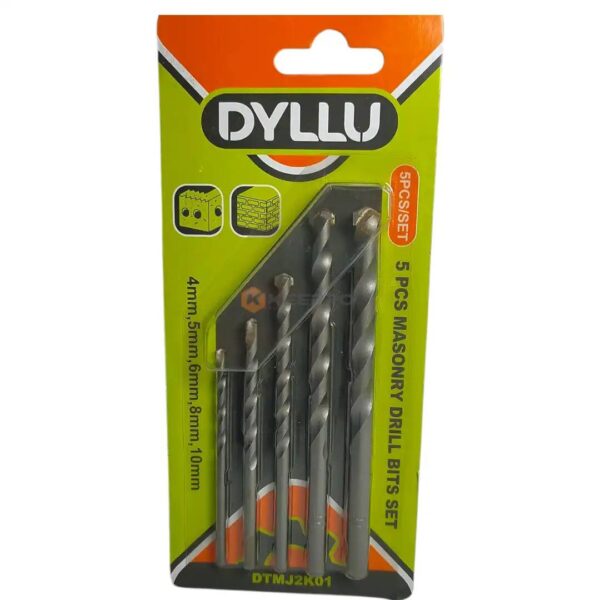 JEU MECHE BETON 5PCS 4-10MM PLAQUE DTMJ2K01 DYLLU