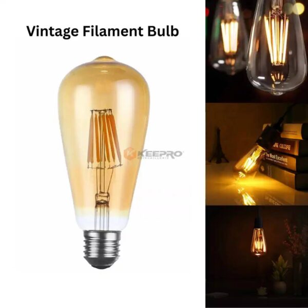 LAMPE LED JAUNE 3W FILAMENT DECORE PM PH-M1989 PHOMSI