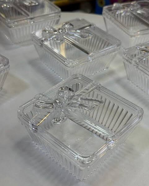 BOITE FETE GATEAU CRISTAL PM BFC25002 NEW TIME