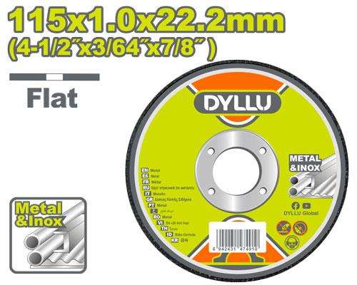DISQUE INOX 1MM 115 DTAC1345 DYLLU