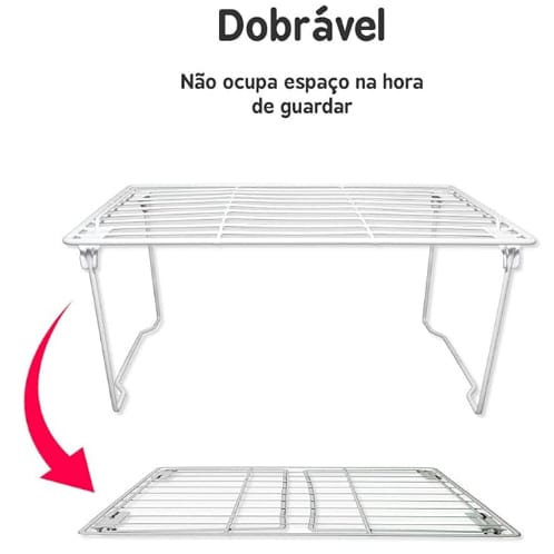 ETAGERE D'ACCESSOIRES CUISINE PLIANT METAL 23X40 MM
